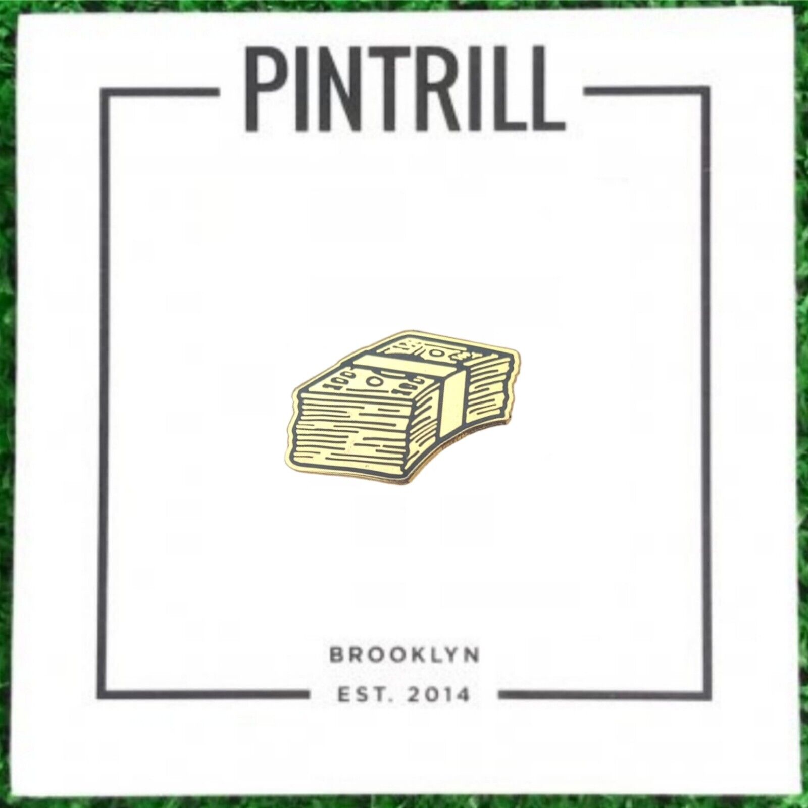 ⚡RARE⚡ PINTRILL STACK OF 100 DOLLAR BILLS PIN *BRAND NEW* LIMITED EDITION 💵