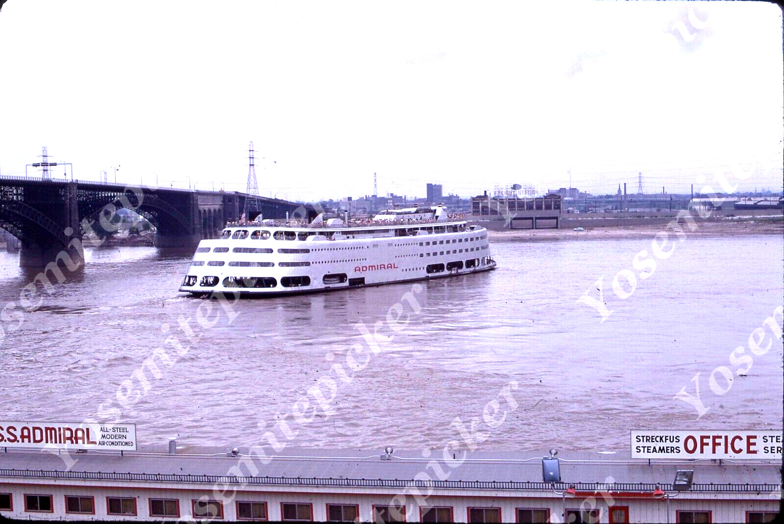 sl52 Original Slide 1969 SS Admiral passenger ship 098a