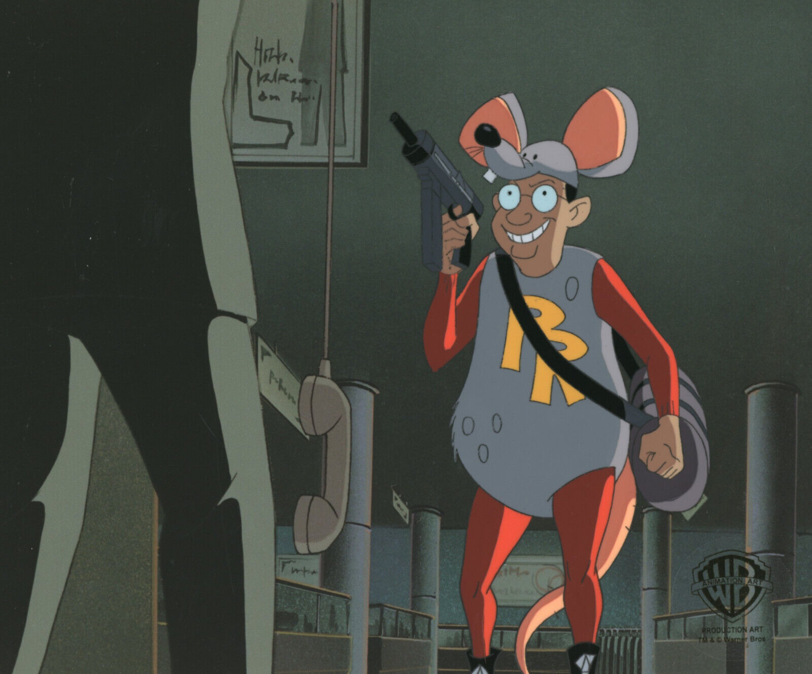 Batman The Animated Series-Original Production Cel-Pack Rat-Make em Laugh