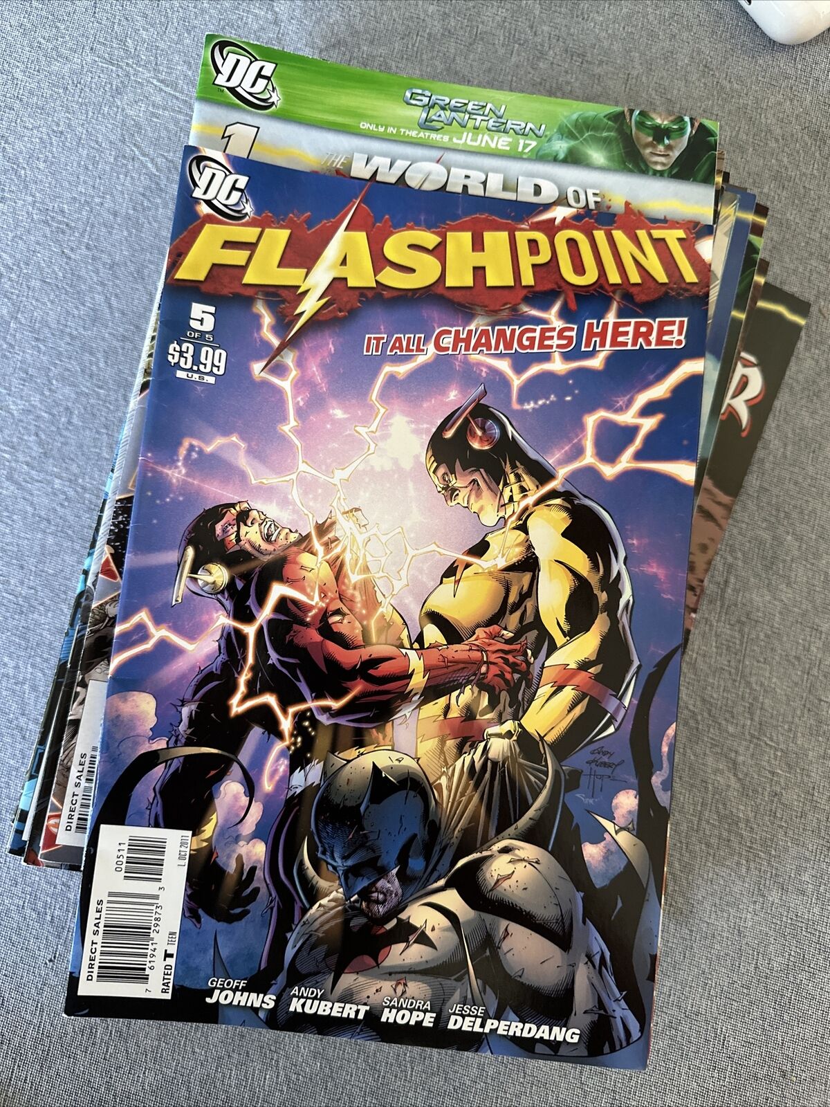 Flashpoint Lot of 50 No Duplicates DC Comics 2011 Most Mini Series And One Shots