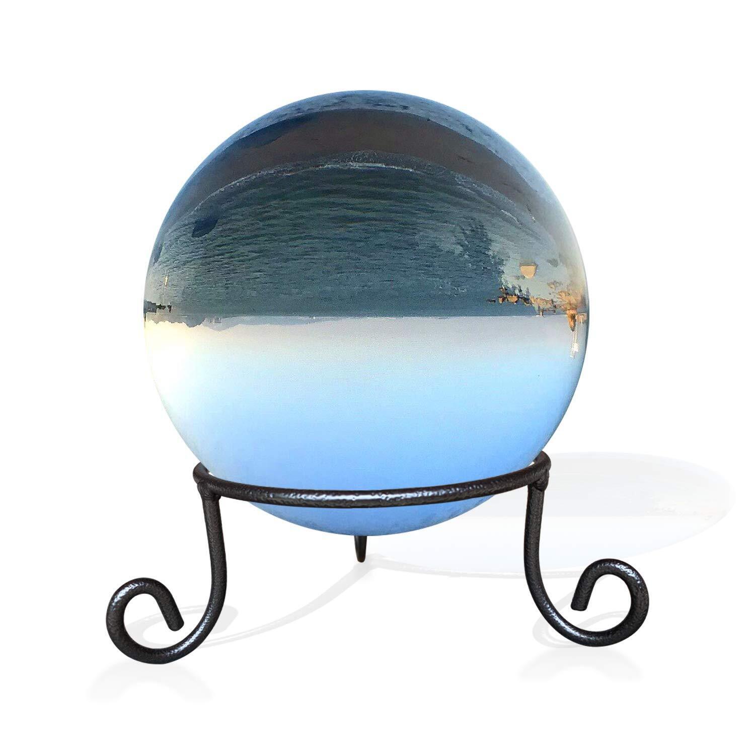 Black Iron Ball Stand - Gazing Globe Stand for Balls Sphere Holder Wrought Iron