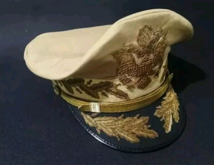 USA ARMY GENERAL DOUGLAS MACARTHUR AUTHENTIC UNIFORM NEW KHAKI HAT All Sizes 