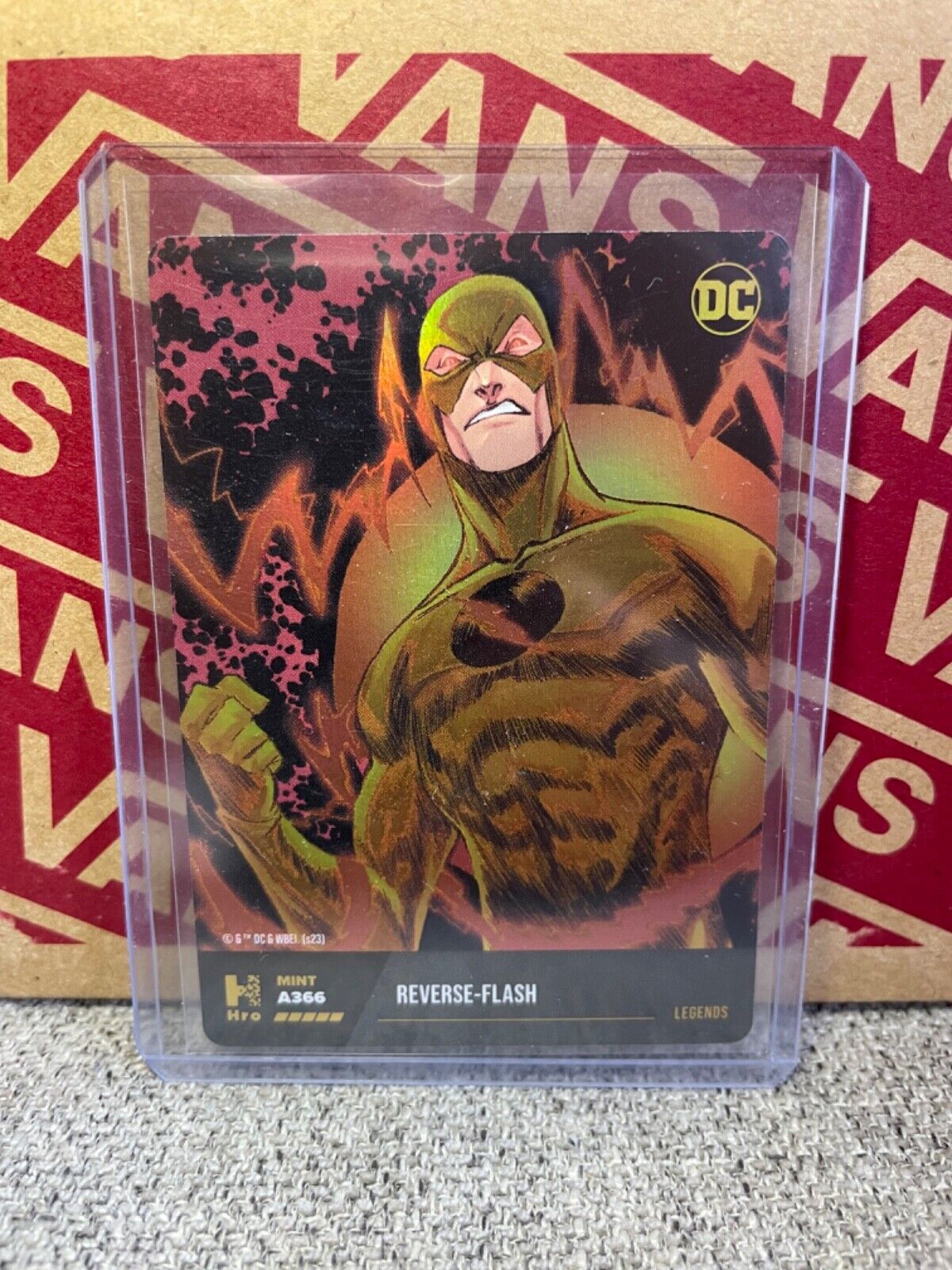 Reverse Flash A366 DC Hybrid Trading Card Chapter 3 Legendary Holo Physical Only