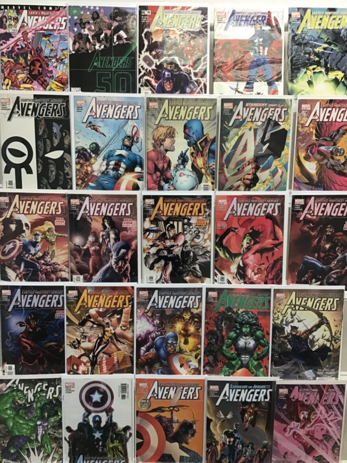Marvel Comics Avengers 3rd Series Lot of 25