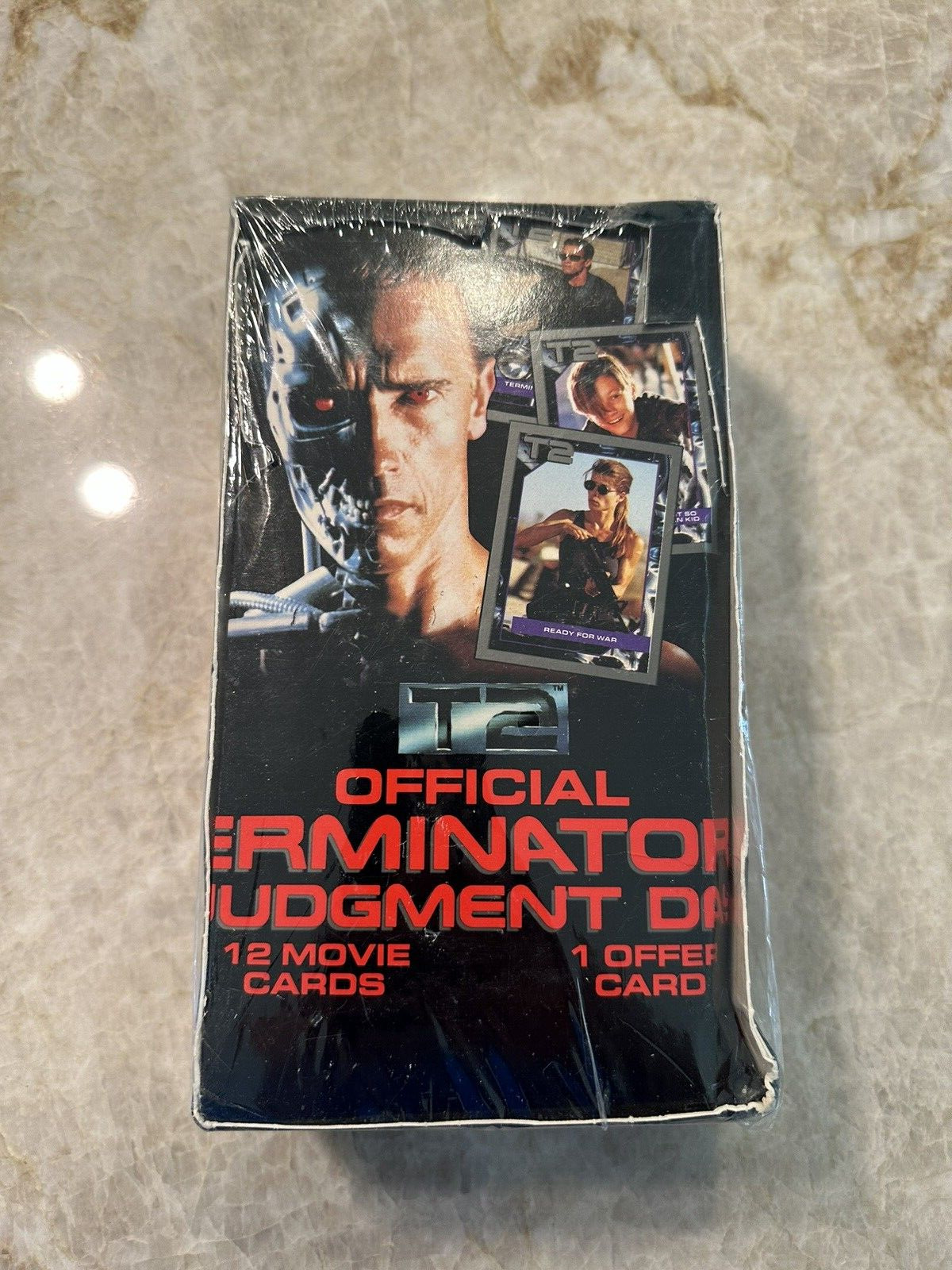 1991 Impel T2 Terminator Judgment Day Trading Cards Box Factory Sealed New Hobby
