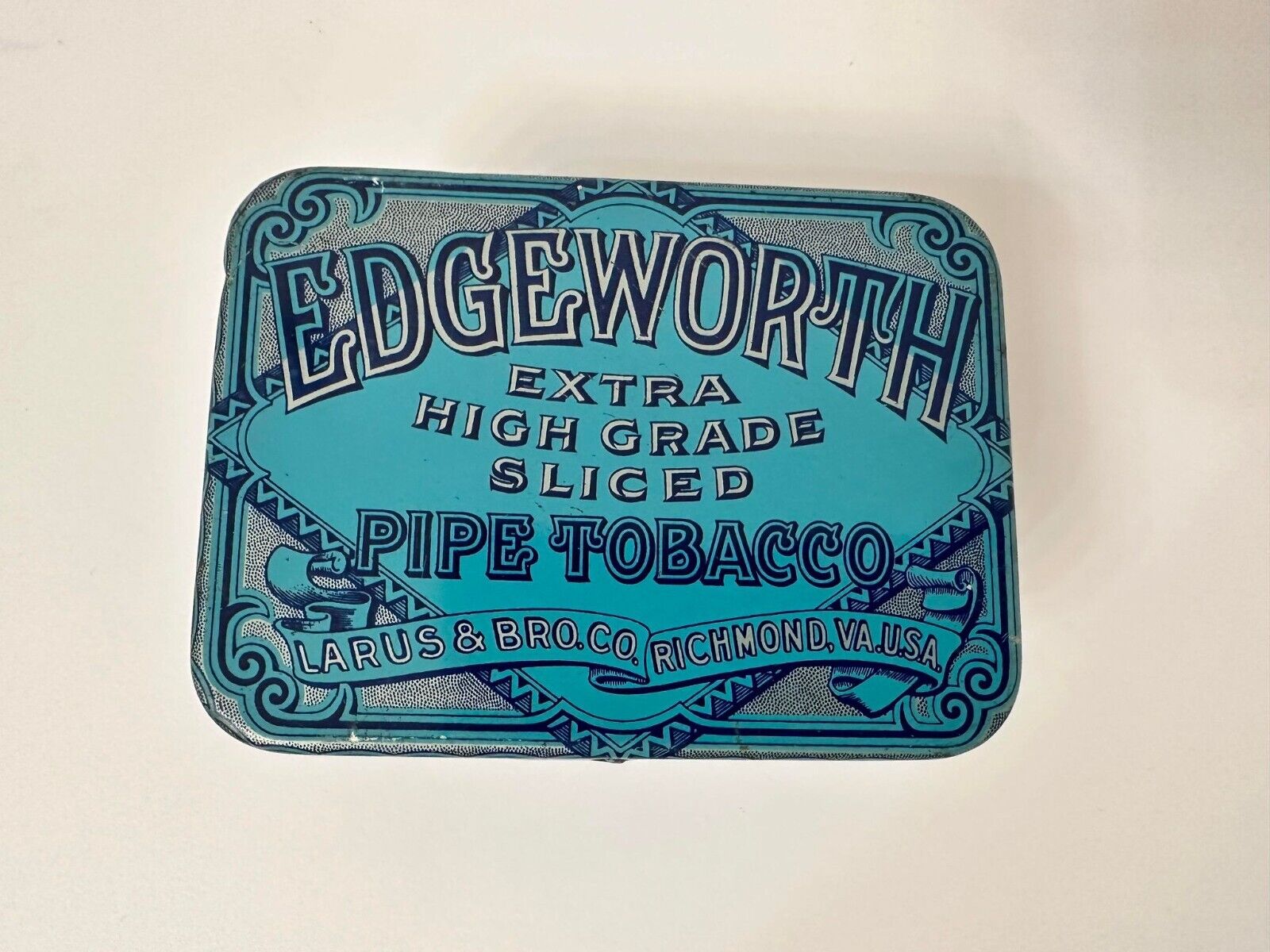 Vintage Edgeworth Pipe Tobacco Tin (empty)