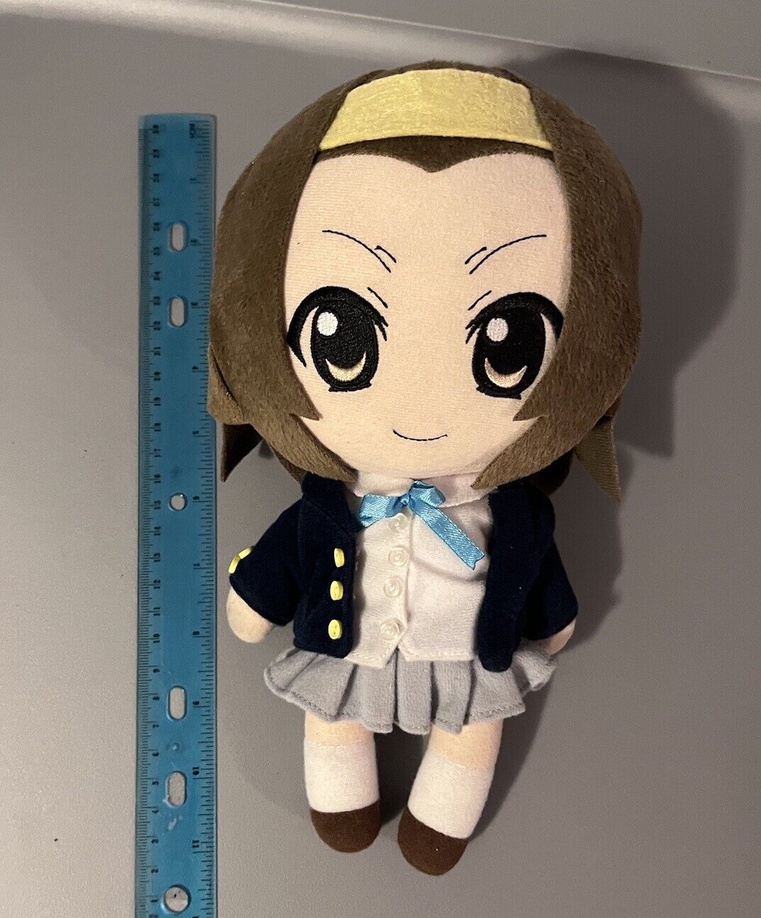 MOVIC K-On Plush Ritsu Tainaka Doll Possible Anime NENDEROID Rare 2011 GIFT