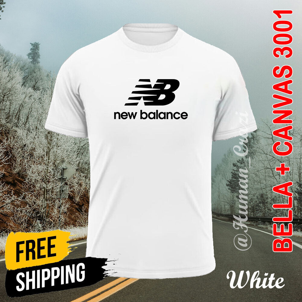 NEW BALANCE BELLA + CANVAS material t-shirt Size S - 5XL 