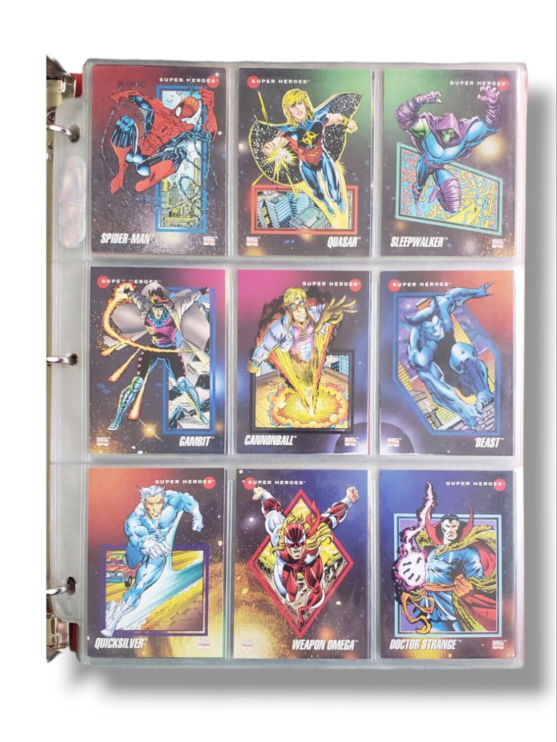 1992 Impel Marvel Universe Series 3 -  Complete 1-200 Base Card Set