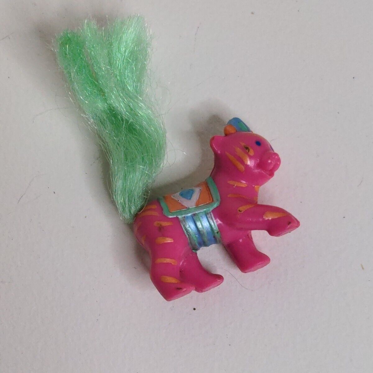 Vintage Carousel Cuties Pink Tiger Tara Toys 1980s