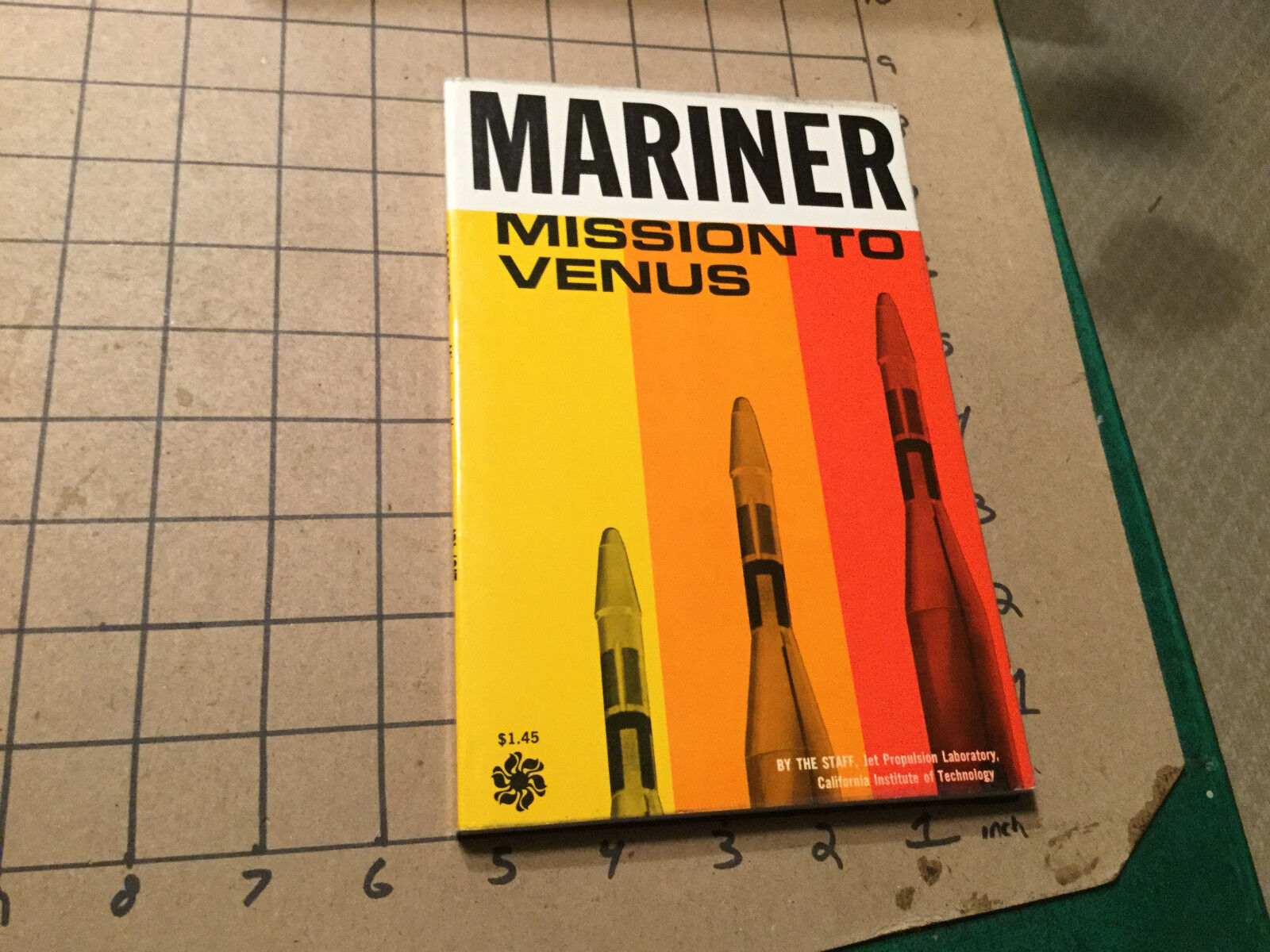 unread 1963 book -- MARINER Mission to Venus: 11pgs
