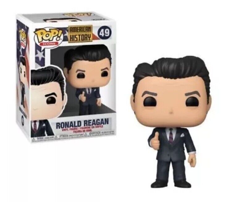 Icons - Ronald Reagan #49 American History Funko Pop With Protector