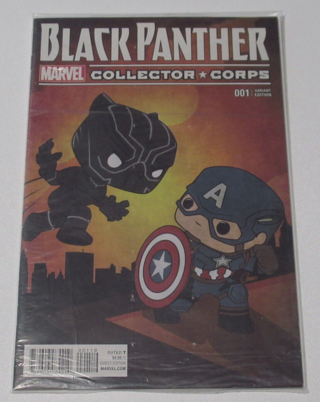 Sealed Black Panther Marvel Collector Corps #1 Comic Book Variant Edition