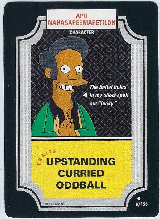 2003 THE SIMPSONS Trading Card Game TCG WOTC * YOUR CHOICE * PICK * HOMER * BART
