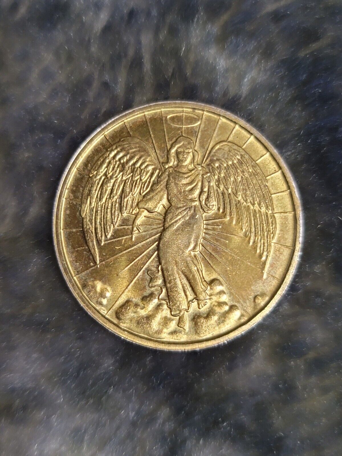 Guardian Angel Medal -- Pocket Coin 