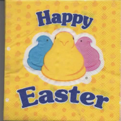 Happy Easter PEEPS Chicks Paper 10