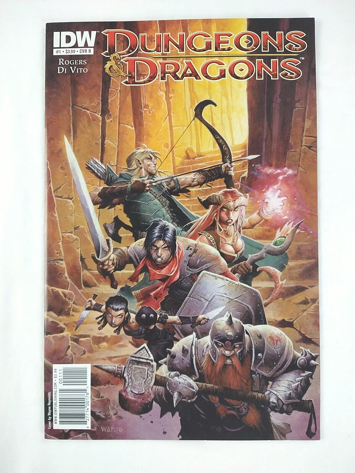 Dungeons And Dragons #1 Cover B Variant (2010 IDW) NM- Comic