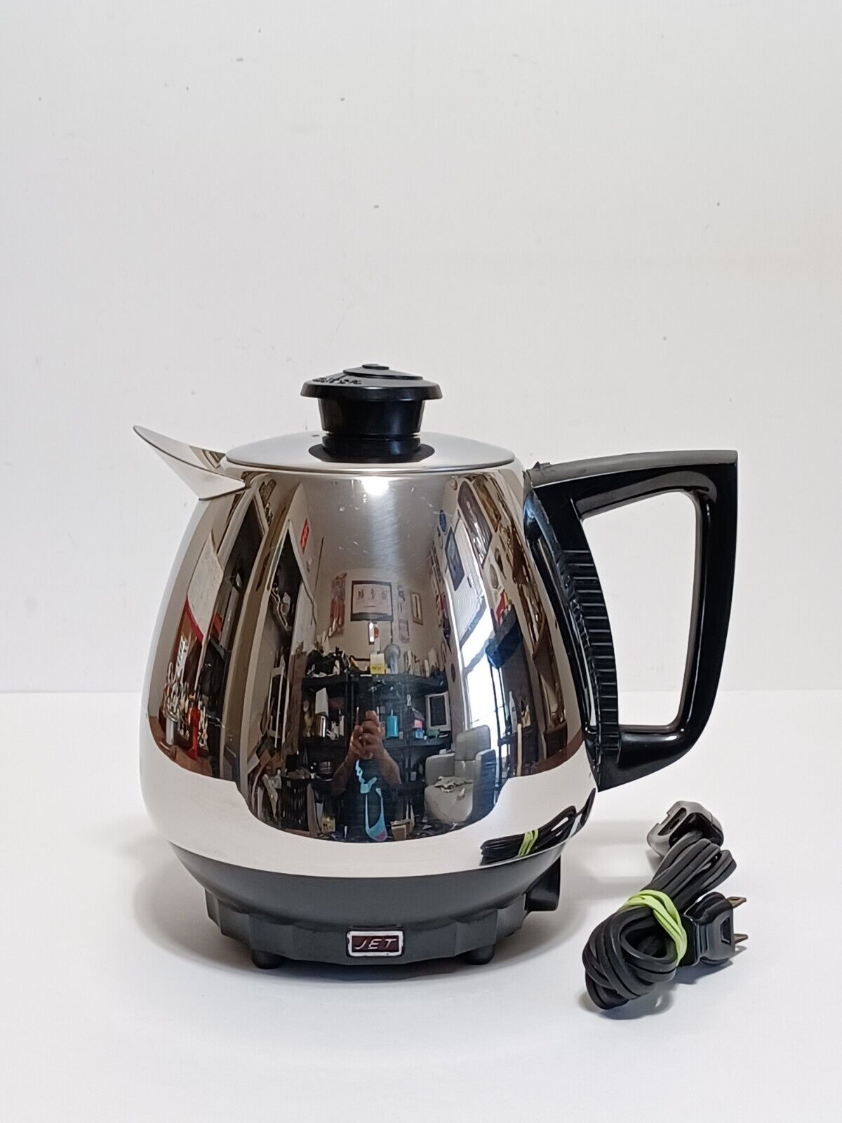 Vtg Saladmaster Jet-O-Matic Model 10 Automatic Electric Coffee Percolator WORKS