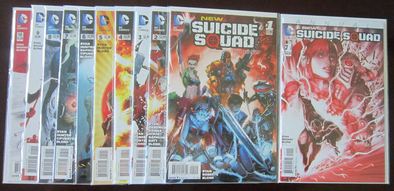 New Suicide Squad ANN set:#1-10 8.0 VF (2014-15)