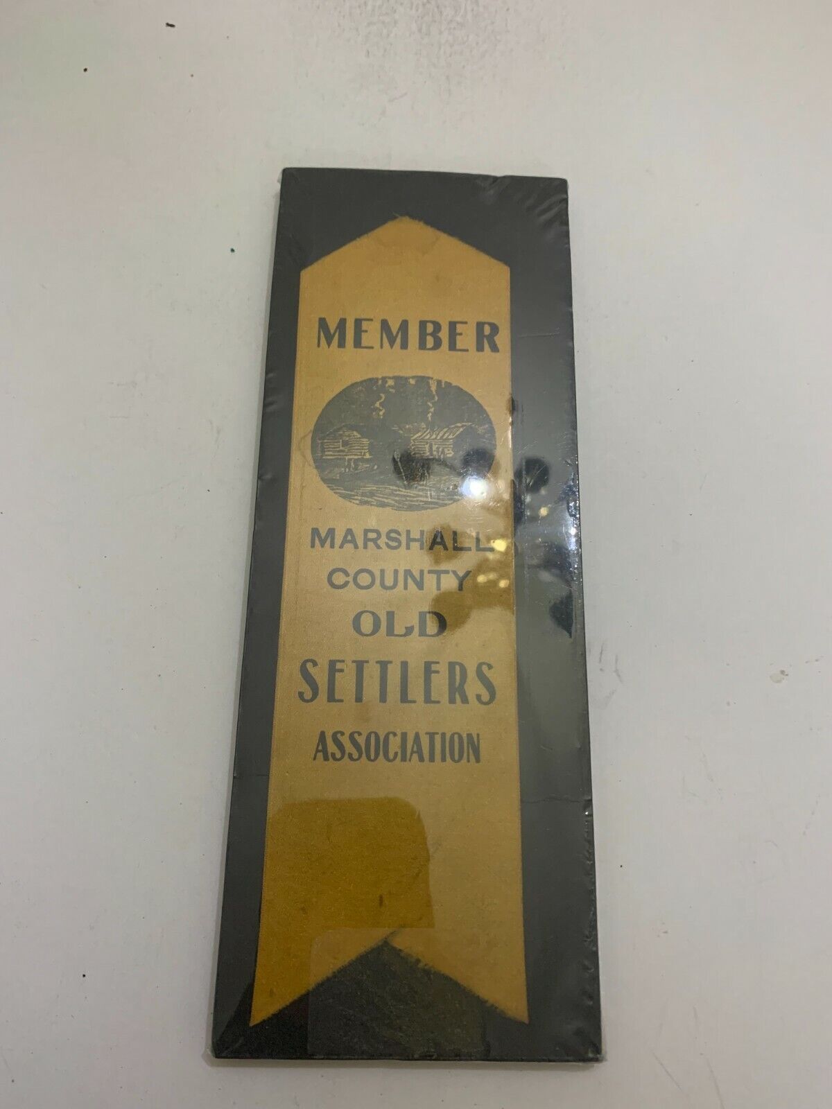 Antique Member Marshall County Iowa Old Settlers Association Ribbon