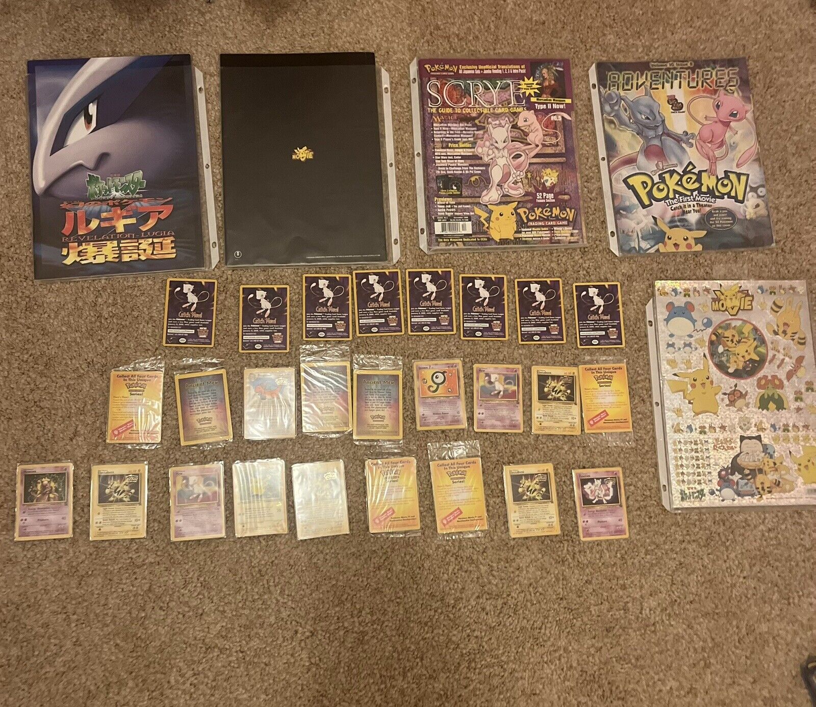 Ultimate Pokémon “The Movie” Set From Pedigreed Collection—Mint