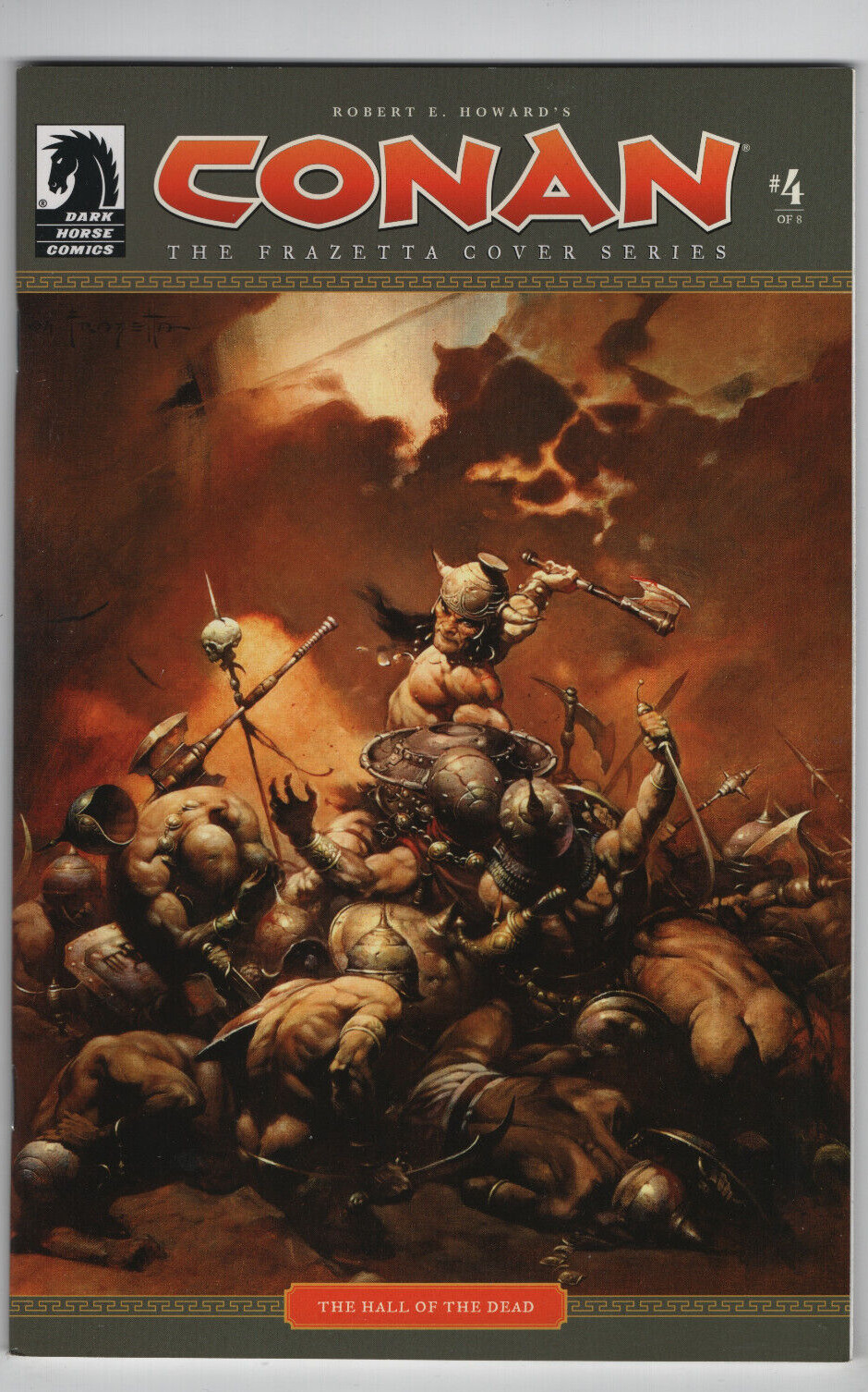 Conan the Frazetta Cover Series #4 of 8 Hall of the Dead Dark Horse Comics 2007