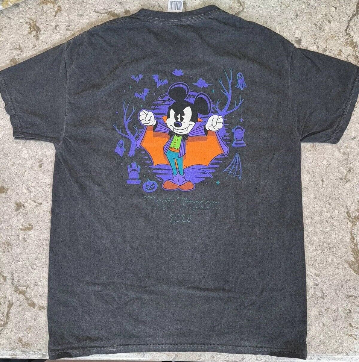 Disney Parks 2023 Mickey\'s Not So Scary Halloween Party Shirt Size M NWT
