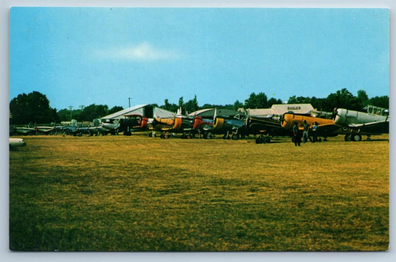 Experimental Aircraft Association Fly In Wittman Field Oshkosh WI Postcard N1J