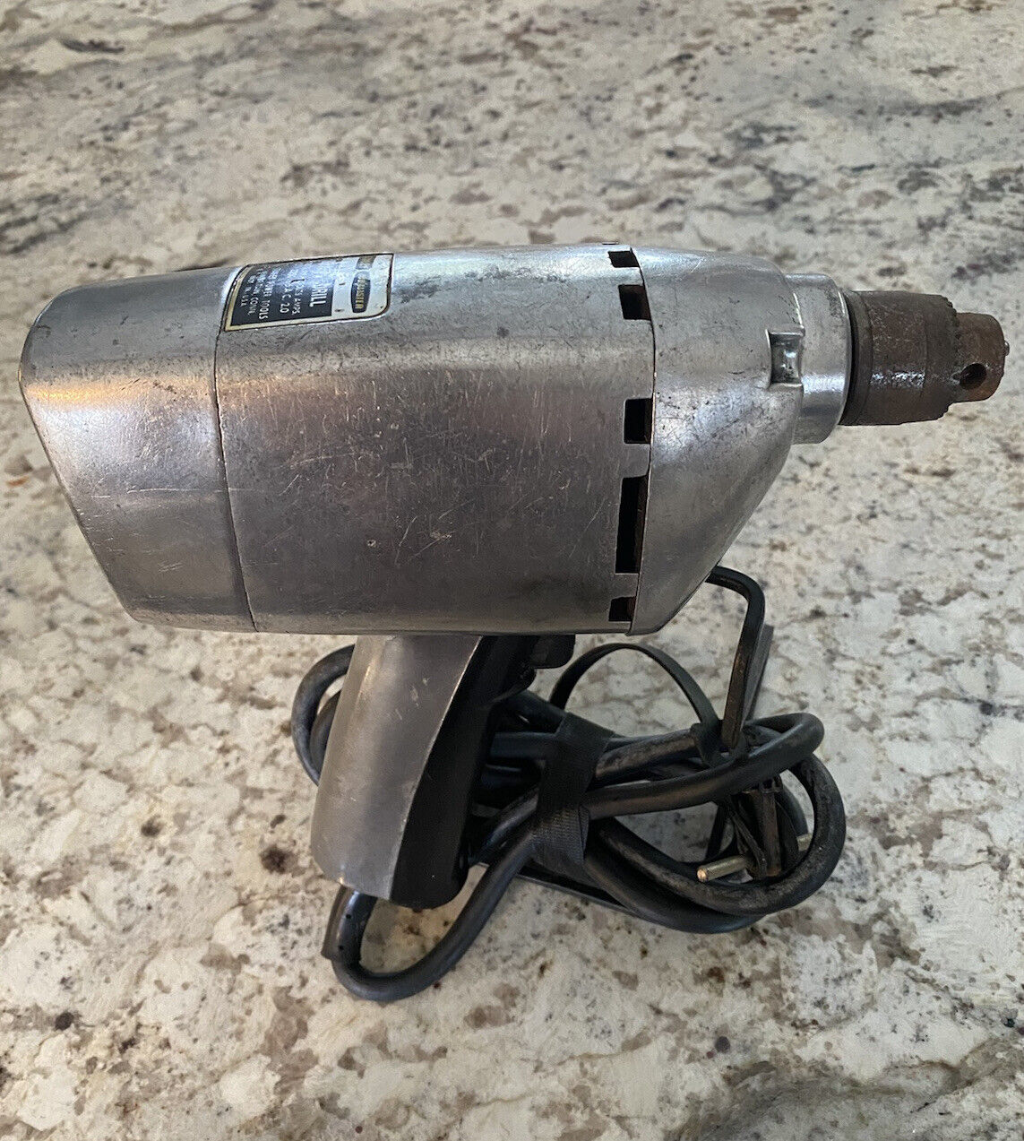 Vintage Stanley Job/Master Electric Drill 1/4 inch Model #80059