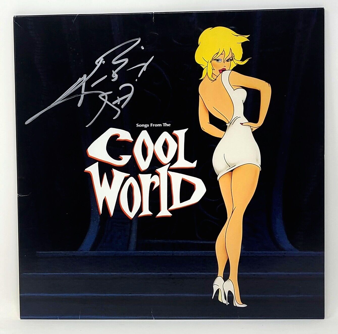 KIM BASINGER Signed Cool World Movie Soundtrack Album w/ Vinyl 