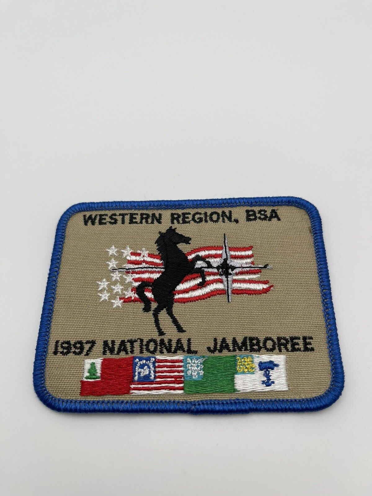 Boy Scouts BSA 1997 National Jamboree Western Region Patch