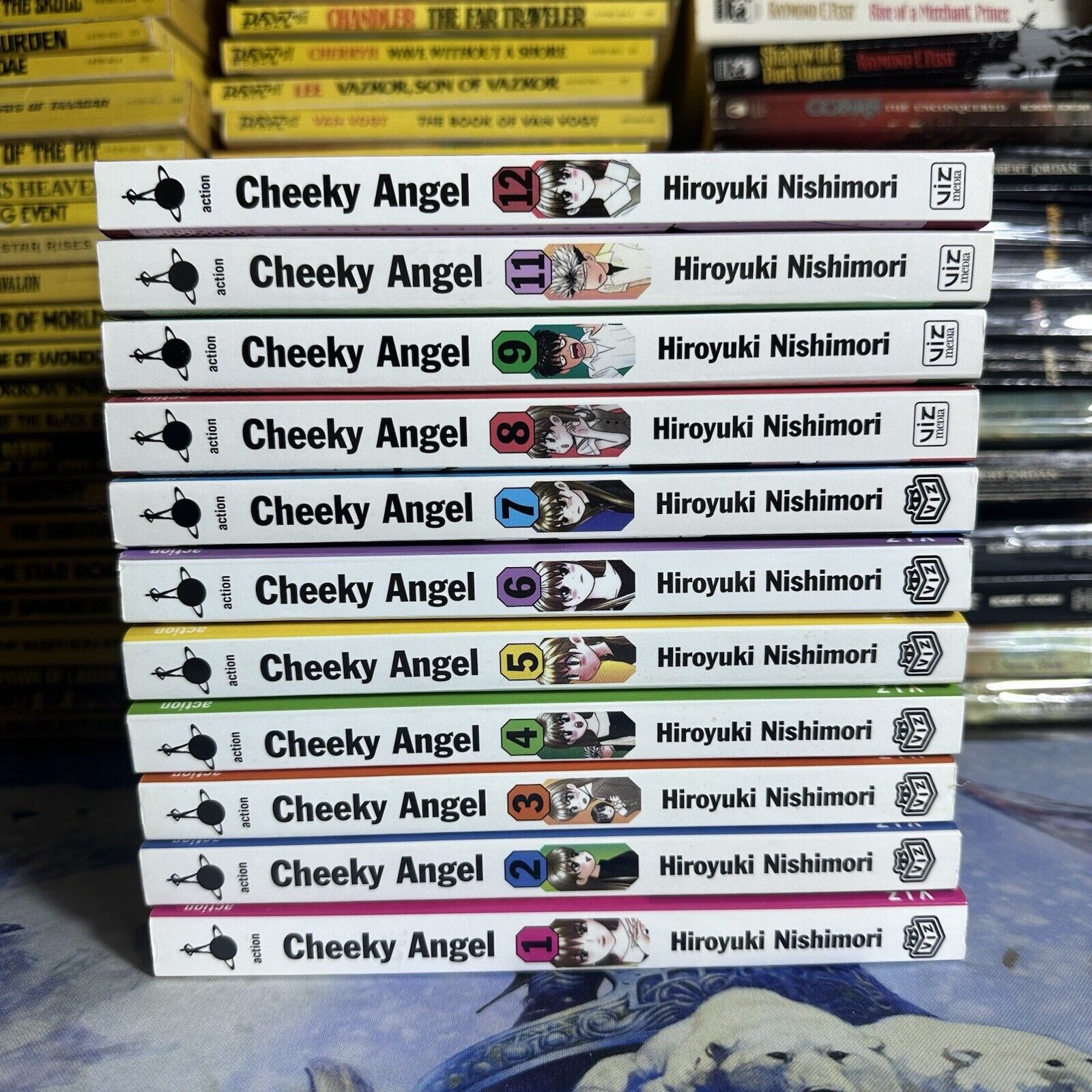 Cheeky Angel Vol. 1-9 11 12 Manga Hiroyuki Nishimori Viz Media Shonen Romance