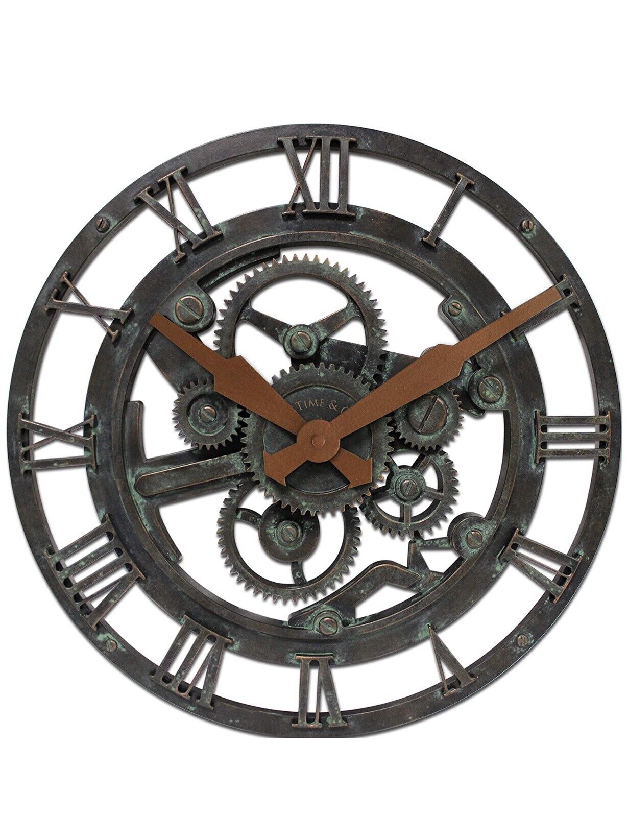 15x15 Industrial Gear Wall Clock (a) F26