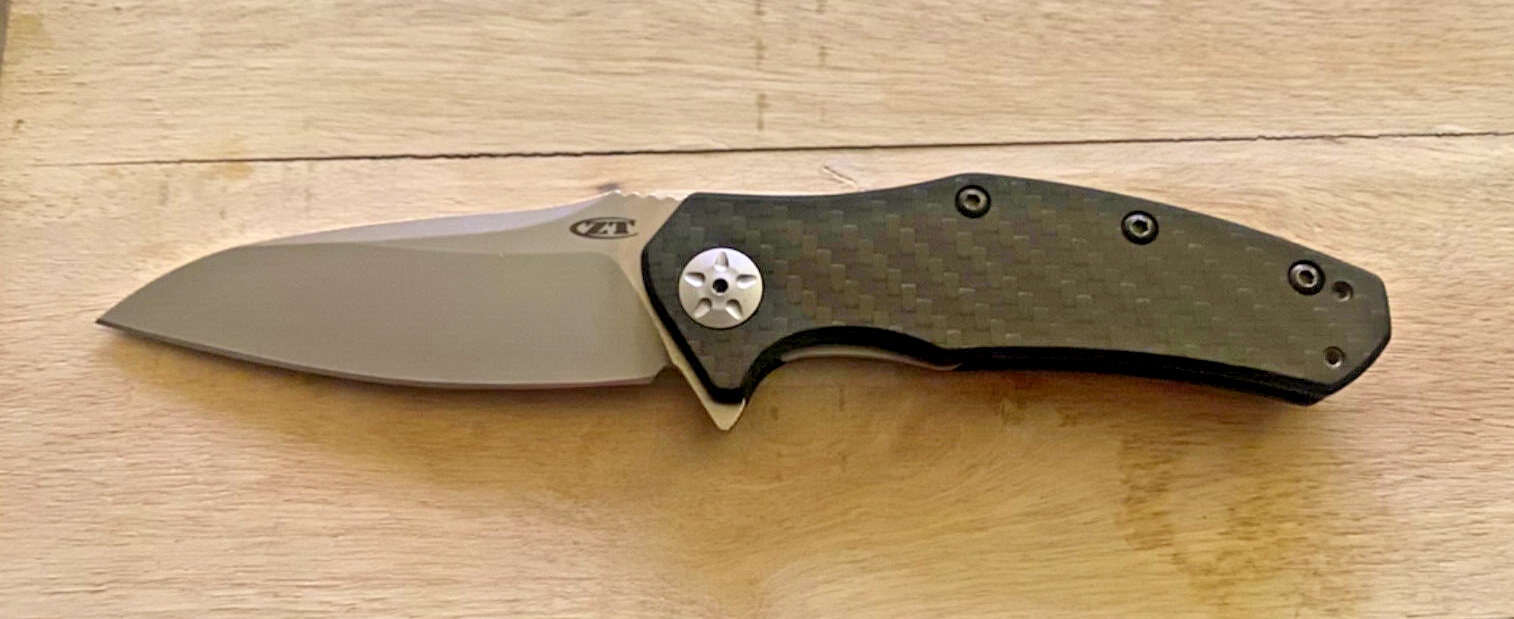 Zero Tolerance 0770CF Assisted Opening Knife Carbon Fiber (3.25\