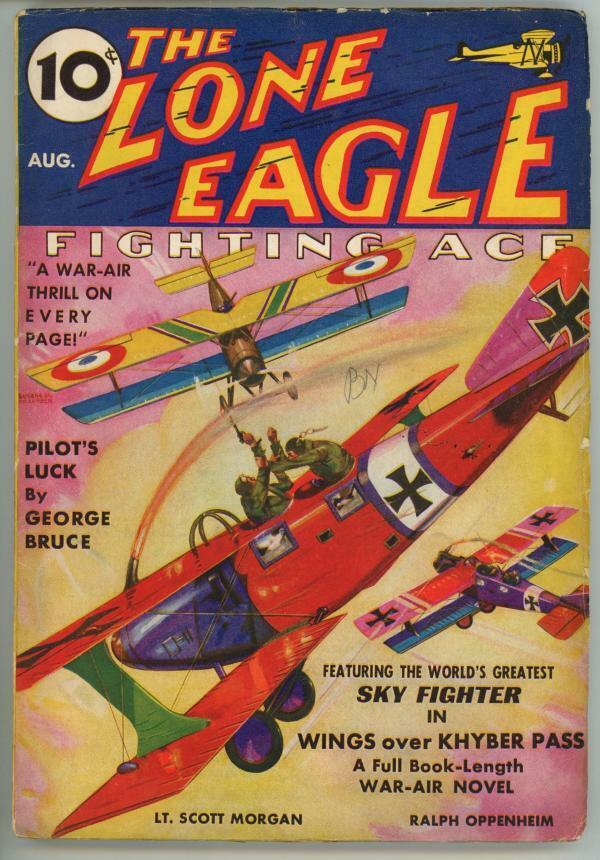 The Lone Eagle Aug 1935 Pulp