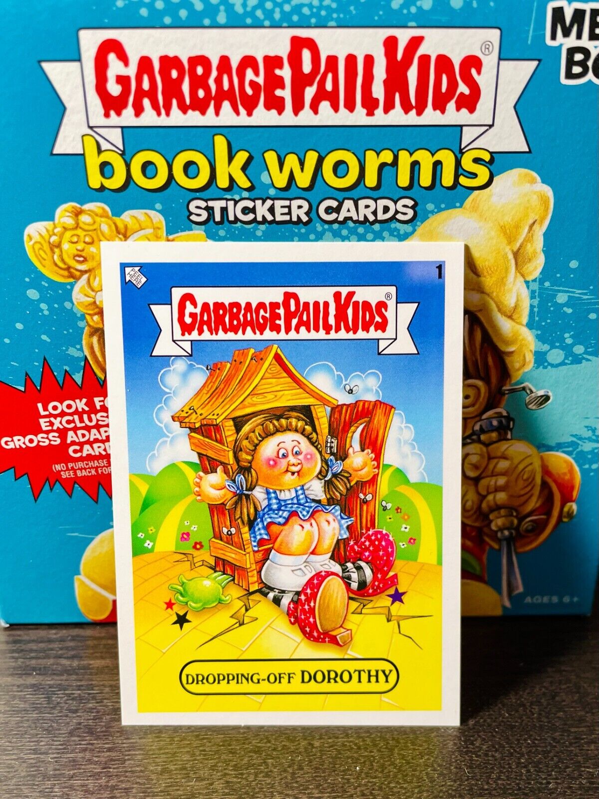 GPK 2022 Book Worms ~Gross Adaptations Sub Set Singles~