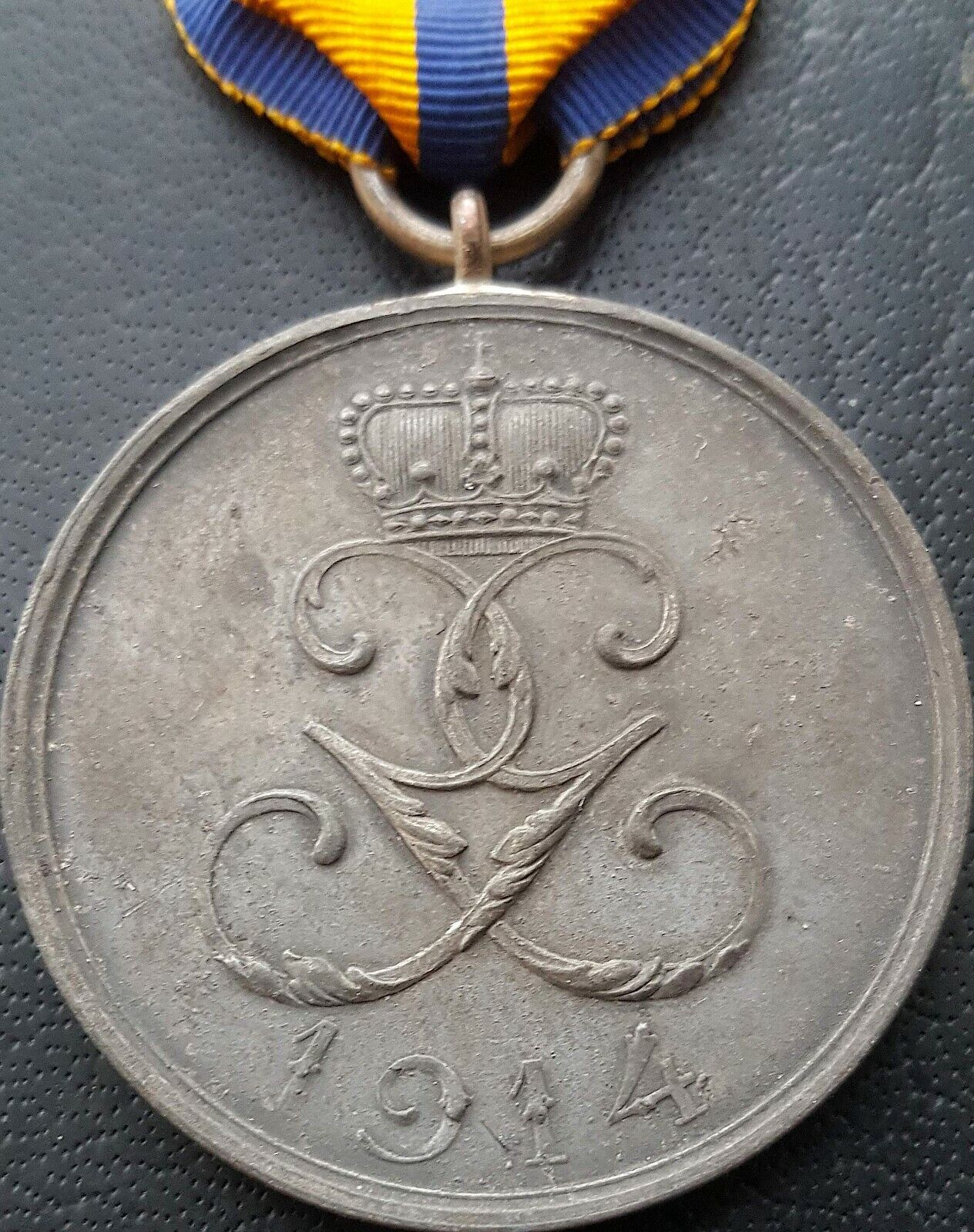 ✚10764✚ German WW1 Schwarzburg-Rudolstadt und - Sonderhausen War Merit Medal