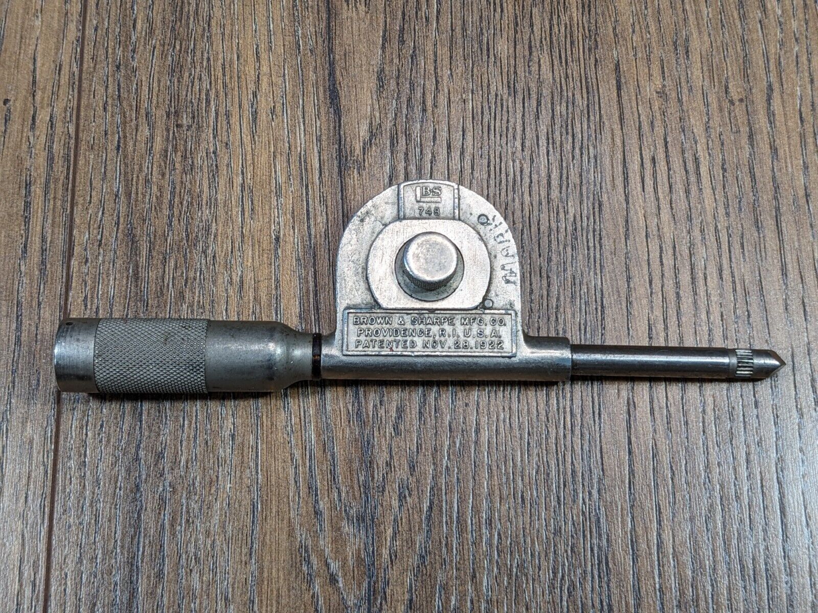 Vintage ~ Brown & Sharpe MFG Co ~ No. 748 ~ Speed Indicator ~ Patented 1922