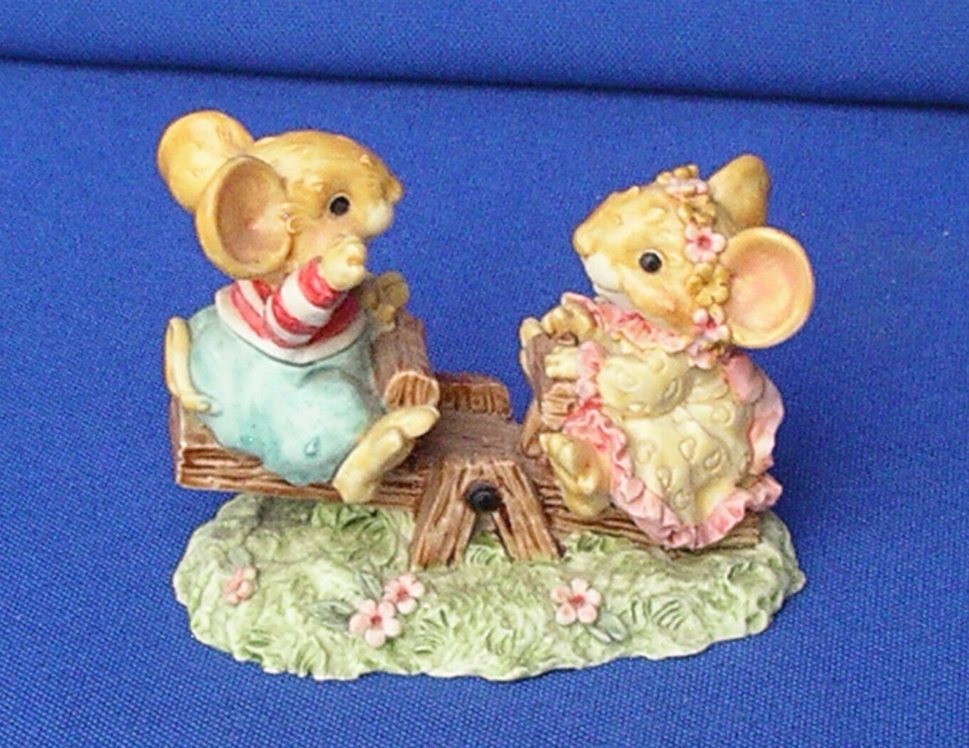 Ganz Little Cheesers Mouse Figurine Miniature 1991 Sugar & Spice Truffle Cicely