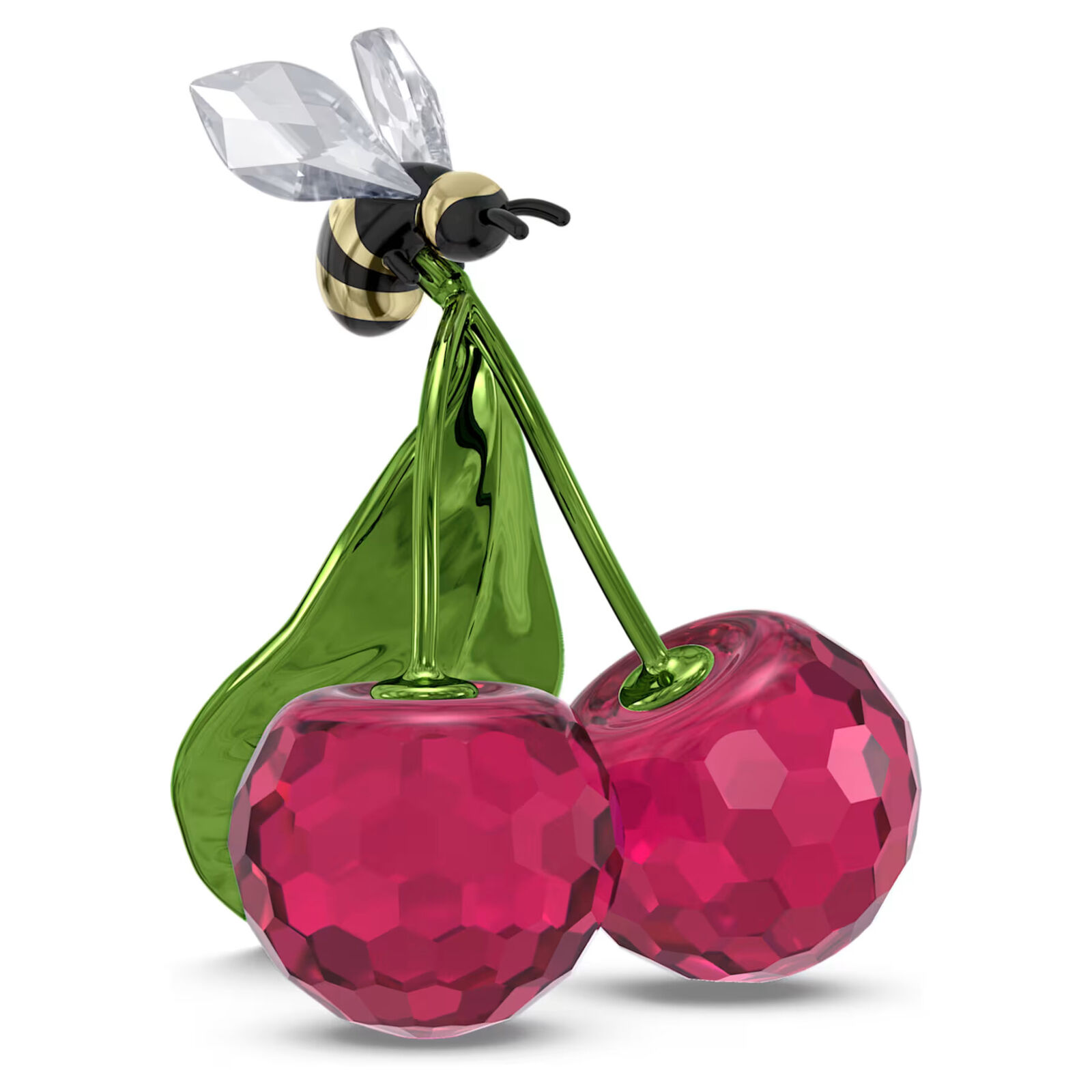 Swarovski Crystal Idyllia Bee and Cherry Figurine Decoration 5667550