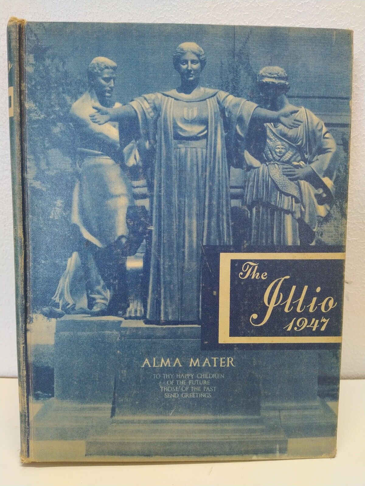 University of Illinois The Illio 1947 Yearbook Vintage HC