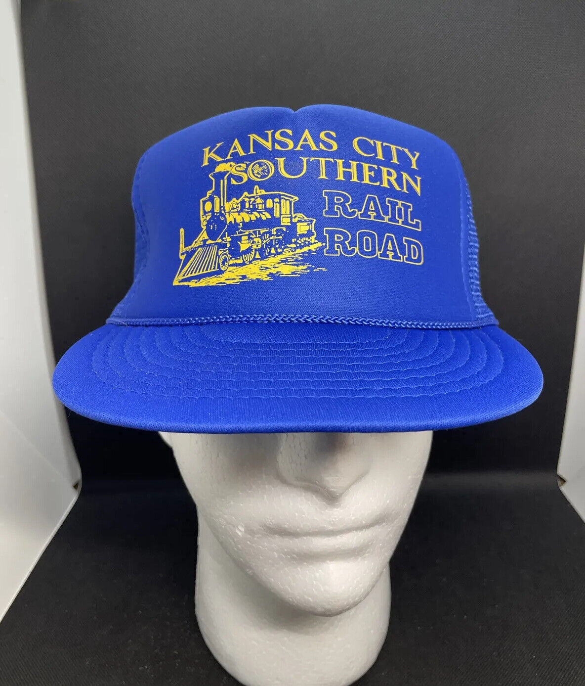 KCS Kansas City Southern Lines  Collectors Trucker Cap Hat New