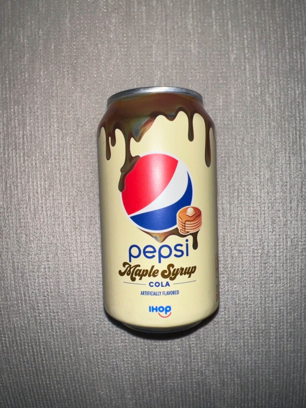 Pepsi IHOP Pancakes Limited Edition Maple Syrup Soda (FULL Can)