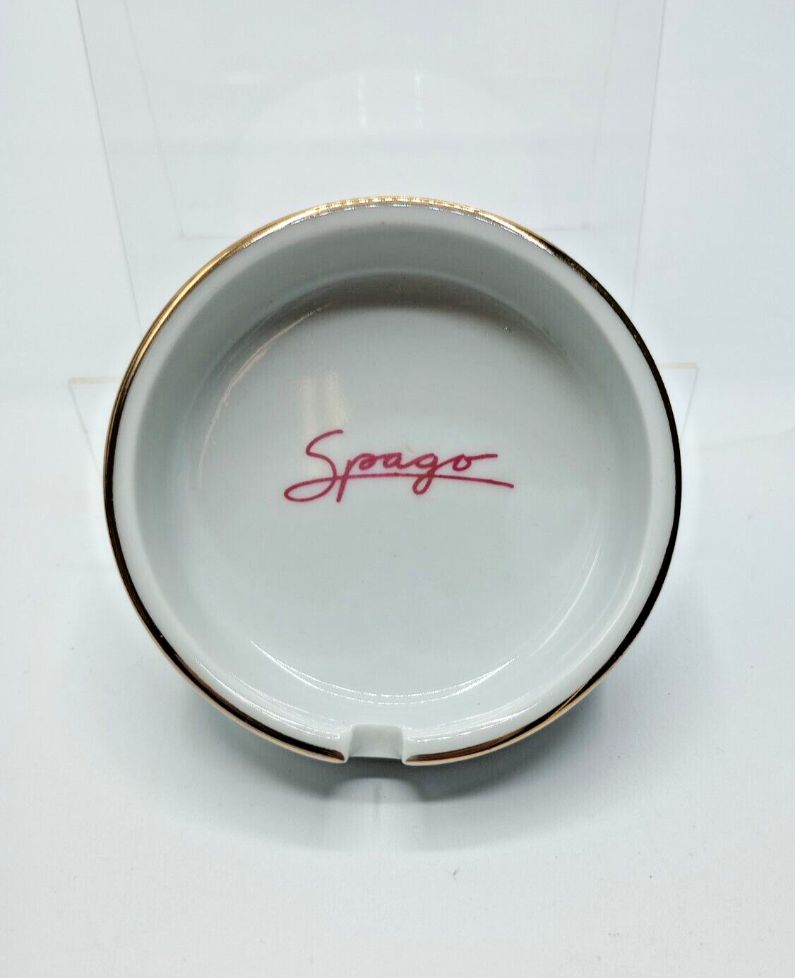 Iconic Vintage Spago Restaurant Beverly Hills Los Angeles, CA - Ashtray Dish