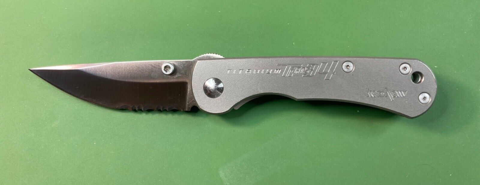 Kershaw Titanium knife 1410ST Oregon USA ATS34 steel 