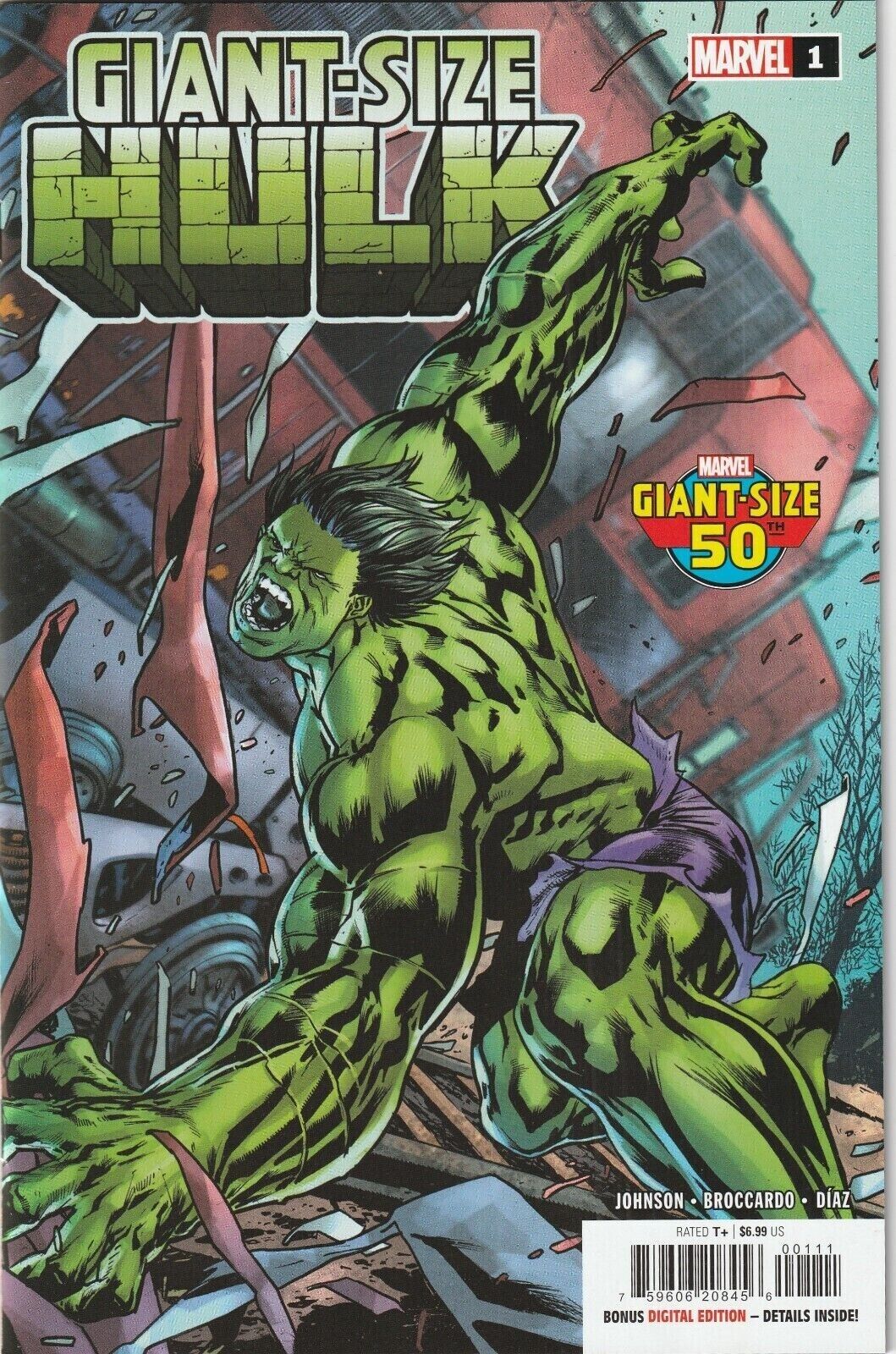 Giant Size Hulk #1 Cover A Bryan Hitch Marvel Comics 2024 EB259