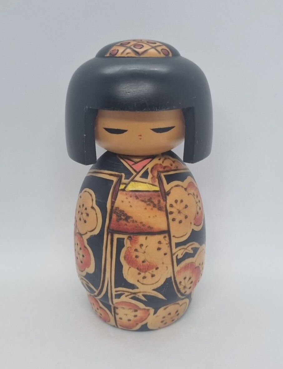 Rare Japanese Vintage Gumma KOKESHI Doll By Ohtani Yoshio, Creative-Sosaku.