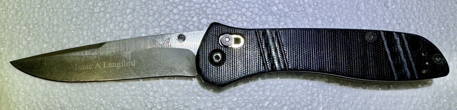 Benchmade McHenry & Williams 710 G10 Axis Lock w/ D2 3.9\