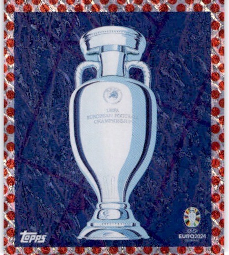 Topps UEFA EURO 2024 Sticker - EURO BORDER PARALLEL - Choose Single Sticker