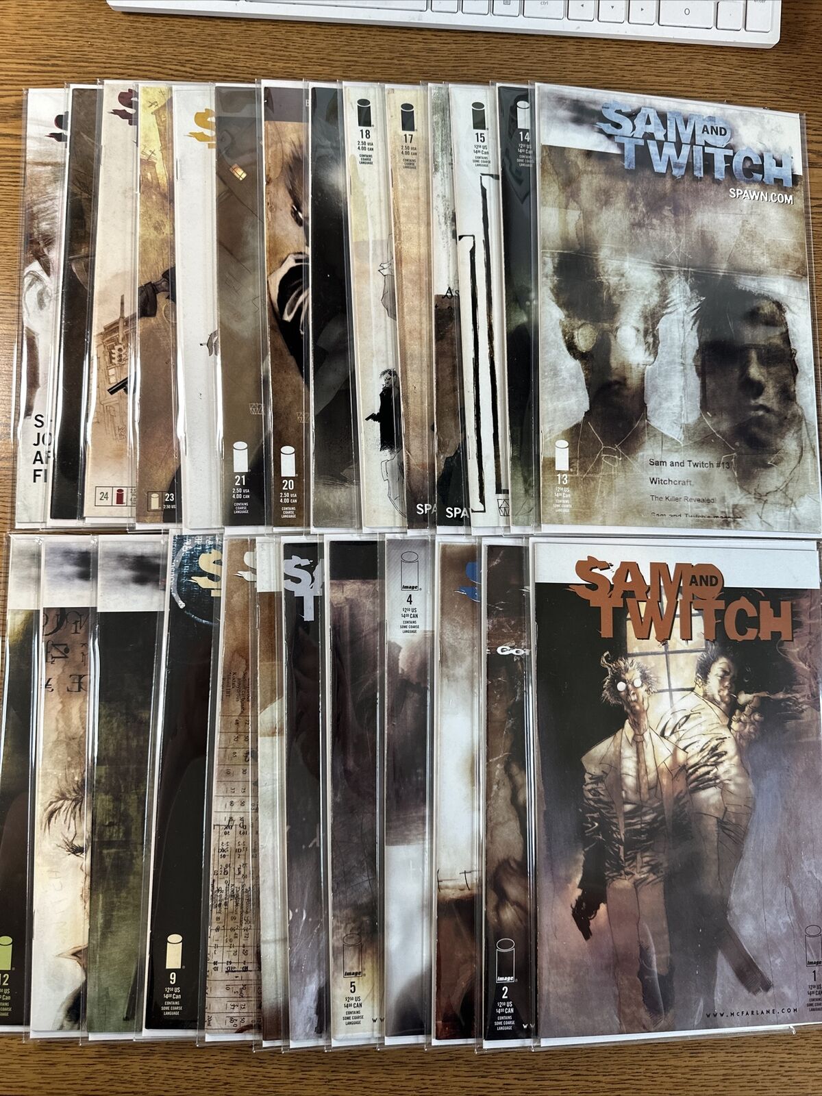 Sam and Twitch #1-26 Complete Full Set Lot Run Todd Mcfarlane Spawn Image VF/NM